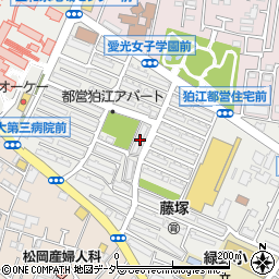 銀のさら　狛江店周辺の地図
