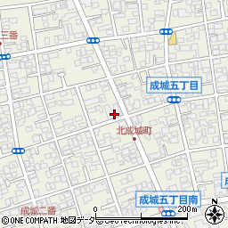 成城レジデンス周辺の地図