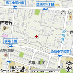 東京都調布市国領町7丁目12-18周辺の地図