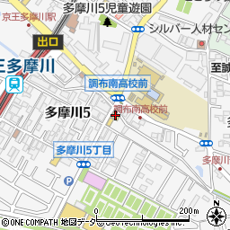 ロイヤルコート京王多摩川周辺の地図