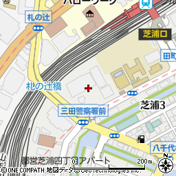 ウエルシア薬局田町グランパーク店周辺の地図
