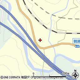 山梨県甲州市大和町鶴瀬414周辺の地図