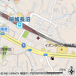 タマパーク稲城長沼駅前駐車場周辺の地図