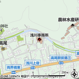 東京都八王子市高尾町1652周辺の地図