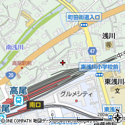 東京都八王子市高尾町1142周辺の地図