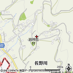 神奈川県相模原市緑区佐野川2666周辺の地図