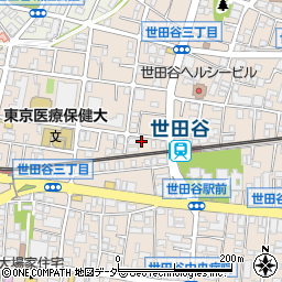 平井あつ子バレエスタジオ周辺の地図