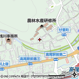 東京都八王子市廿里町40周辺の地図