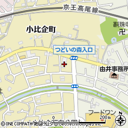 東京都八王子市小比企町1137周辺の地図