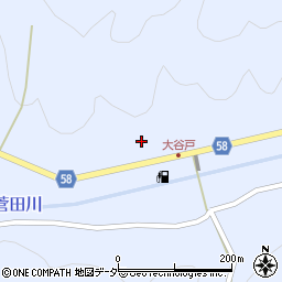 岐阜県下呂市金山町菅田桐洞3671周辺の地図