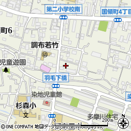 東京都調布市国領町7丁目3-3周辺の地図
