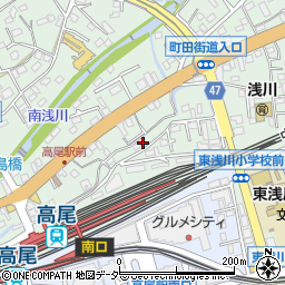 東京都八王子市高尾町1192周辺の地図