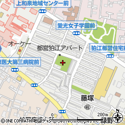 藤塚第三児童公園周辺の地図