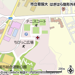 敦賀市総合運動公園テニスコート周辺の地図