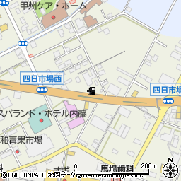 カーコンビニ倶楽部ＥＮＥＯＳウイング甲府東ＴＳ周辺の地図