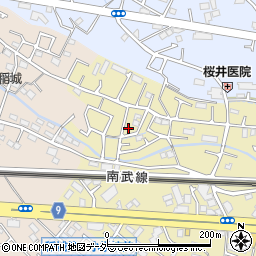 東京都稲城市矢野口37-6周辺の地図