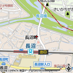 アイパーク八王子長沼駅前第１駐車場周辺の地図