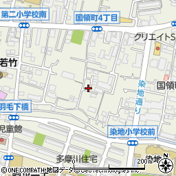 東京都調布市国領町7丁目15-25周辺の地図