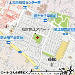 藤塚第３児童公園周辺の地図