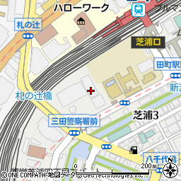 トヨタモビリティサービス田町グランパーク店周辺の地図