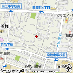 東京都調布市国領町7丁目15-14周辺の地図