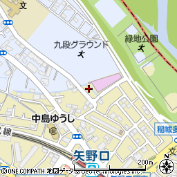 東京都稲城市矢野口3750-182周辺の地図