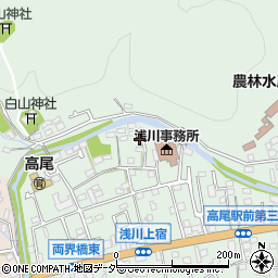 東京都八王子市高尾町1682周辺の地図