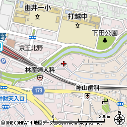 東京都八王子市打越町594周辺の地図