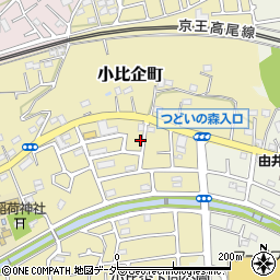 東京都八王子市小比企町1095周辺の地図