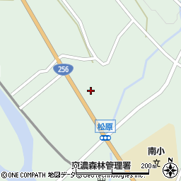 岐阜信用金庫付知支店周辺の地図