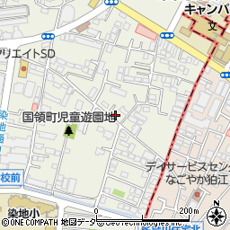 東京都調布市国領町7丁目56-10周辺の地図