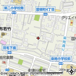 東京都調布市国領町7丁目12-61周辺の地図