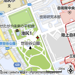東京都世田谷区池尻1丁目周辺の地図