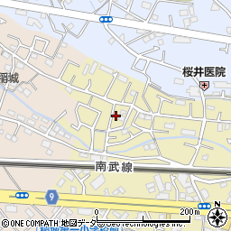 東京都稲城市矢野口37-5周辺の地図