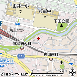 東京都八王子市打越町596周辺の地図