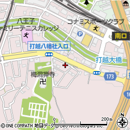 東京都八王子市打越町1344-11周辺の地図
