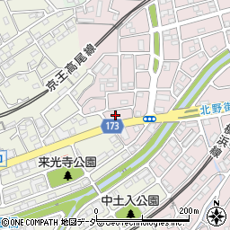 東京都八王子市打越町2118周辺の地図