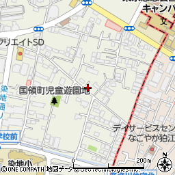 東京都調布市国領町7丁目56-18周辺の地図