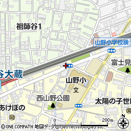 東京都世田谷区砧6丁目42周辺の地図