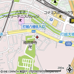 東京都八王子市打越町1344-5周辺の地図