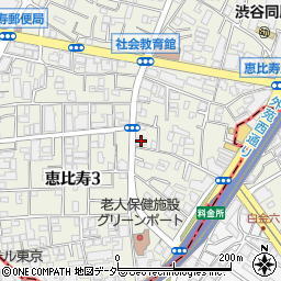 恵比寿台ハイツ周辺の地図