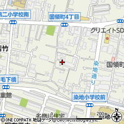 東京都調布市国領町7丁目15周辺の地図