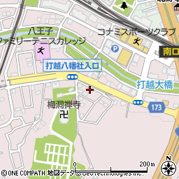 東京都八王子市打越町1344-8周辺の地図