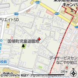東京都調布市国領町7丁目56周辺の地図