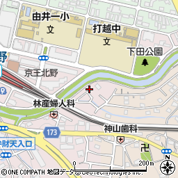 東京都八王子市打越町595周辺の地図