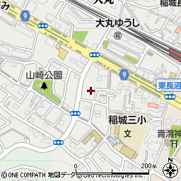 東京都稲城市大丸71-10周辺の地図