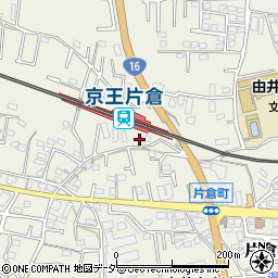 東京都八王子市片倉町39周辺の地図