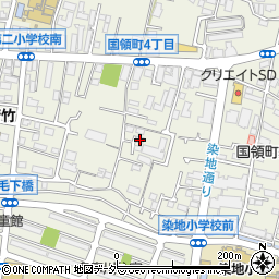 東京都調布市国領町7丁目15-9周辺の地図