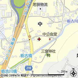 福井県敦賀市中周辺の地図