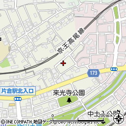 東京都八王子市片倉町453周辺の地図